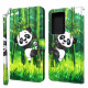 Samsung Galaxy S21 Ultra 5G Panda- och bambufodral