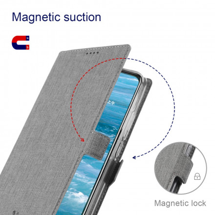 Flip Cover Samsung Galaxy S21 5G texturerat VILI DMX