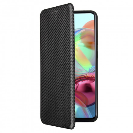 Flip Cover Samsung Galaxy A42 5G Carbon Fiber