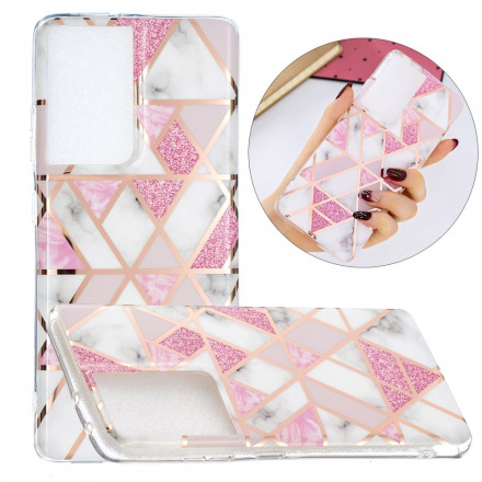 Samsung Galaxy S21 Ultra 5G Marble Design Ultra Case