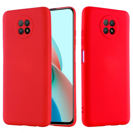 Xiaomi Redmi Note 9 5G / Note 9T 5G Silikonhölje med vätska och band