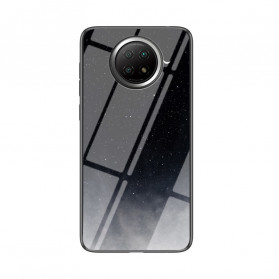 Xiaomi Redmi Note 9 5G / Note 9T 5G Hårdgjort glasfodral Starry Sky