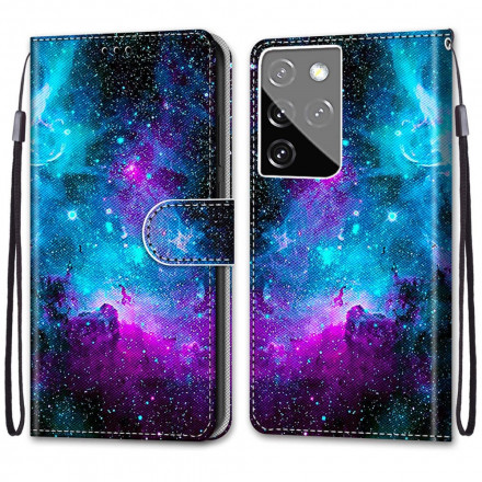 Samsung Galaxy S21 Ultra 5G Cosmic Sky fodral