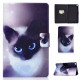 Fodral Samsung Galaxy Tab A7 (2020) katt blå ögon