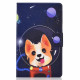 Fodral för Samsung Galaxy Tab A7 (2020) Space Dog