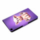 Samsung Galaxy Tab A7 fodral (2020) Funny Cat