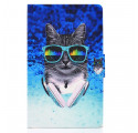 Housse Samsung Galaxy Tab A7 (2020) DJ Cat