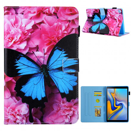 Samsung Galaxy Tab A7 fodral (2020) Butterfly Floral