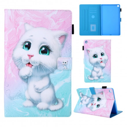 Samsung Galaxy Tab A7 fodral (2020) Marble Kitten