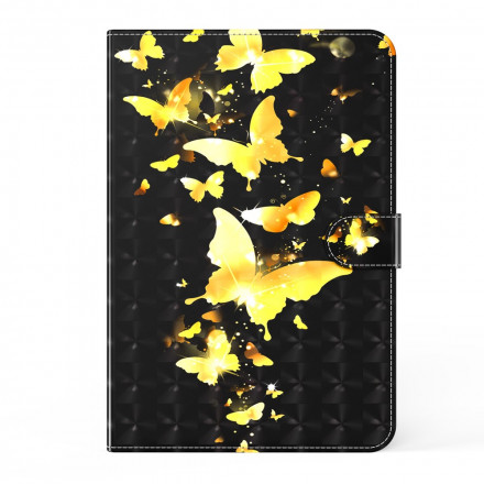 Samsung Galaxy Tab A7 fodral (2020) Fjärilar Spot Light