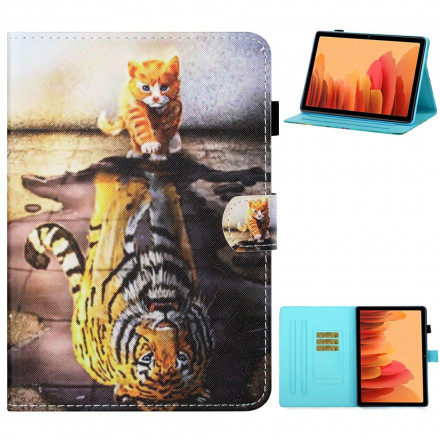 Fodral Samsung Galaxy Tab A7 (2020) Kitten Art