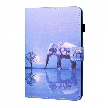 Samsung Galaxy Tab A7 (2020) fodral Elephant Art