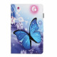 Samsung Galaxy Tab A7 fodral (2020) Butterfly Moon