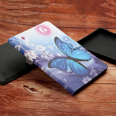 Samsung Galaxy Tab A7 fodral (2020) Butterfly Moon