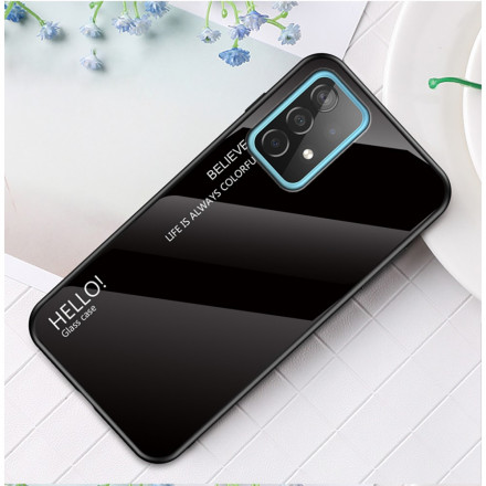 Samsung Galaxy A52 5G Hårdglasfodral Hello