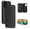 Flip Cover Samsung Galaxy A52 5G Carbon Fiber