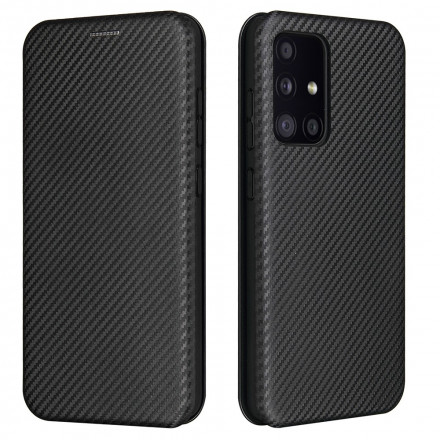 Flip Cover Samsung Galaxy A52 5G Carbon Fiber