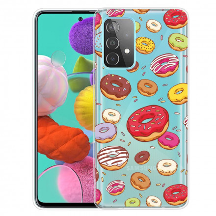 Samsung Galaxy A52 5G Love Donuts fodral