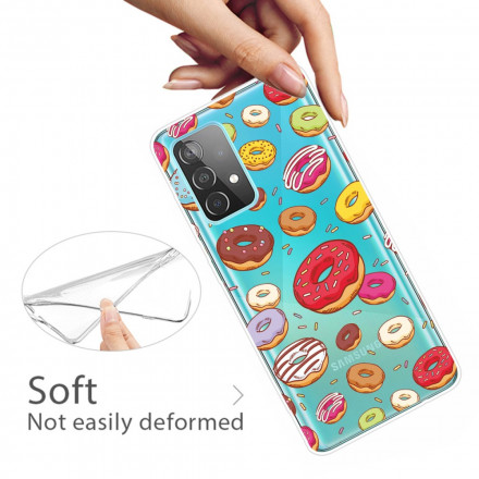 Samsung Galaxy A52 5G Love Donuts fodral