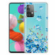 Samsung Galaxy A52 5G Blue Flower Case