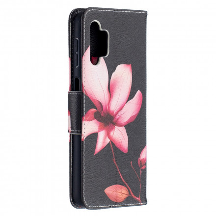 Samsung Galaxy A32 5G fodral Rosa blomma