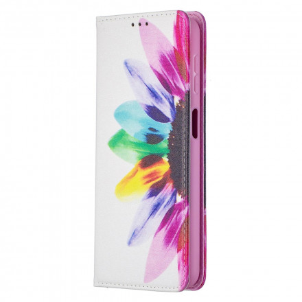 Flip Cover Samsung Galaxy A32 5G Watercolour Flower