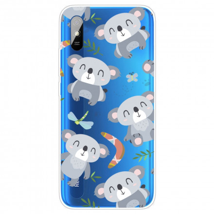 Xiaomi Redmi 9A Söta koalas-fodral