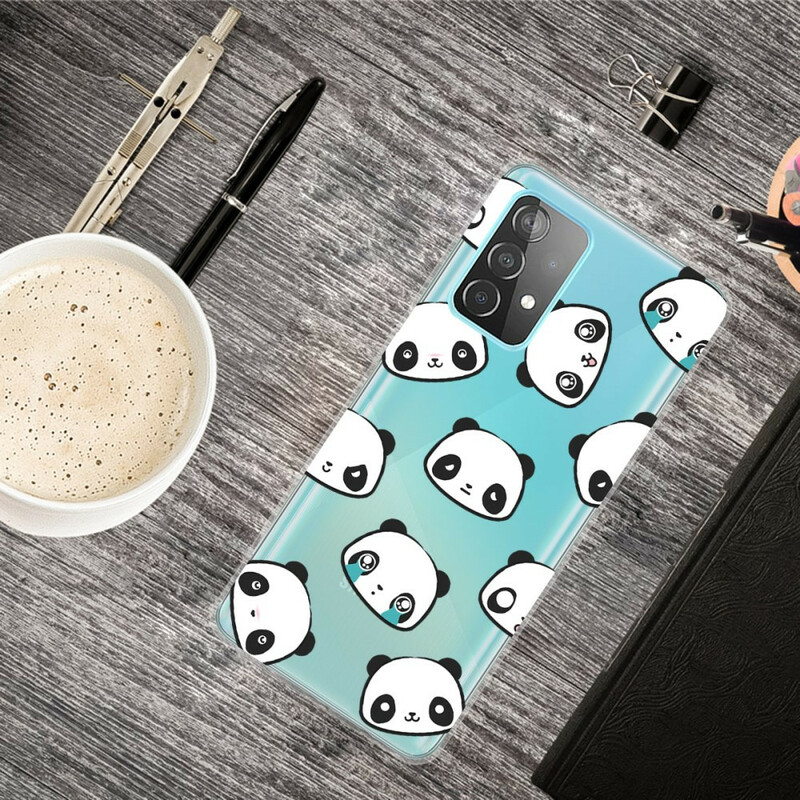 Samsung Galaxy A32 5G Sentimental Pandas Case