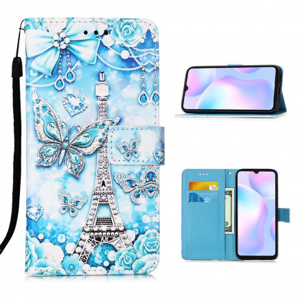 Xiaomi Redmi 9A Eiffeltornet Rem Butterfly Case