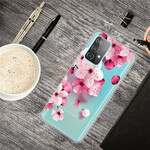 Samsung Galaxy A32 5G fodral Small Pink Flowers