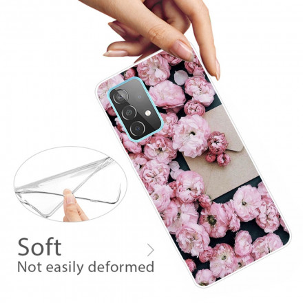 Samsung Galaxy A32 5G fodral Intense Flowers