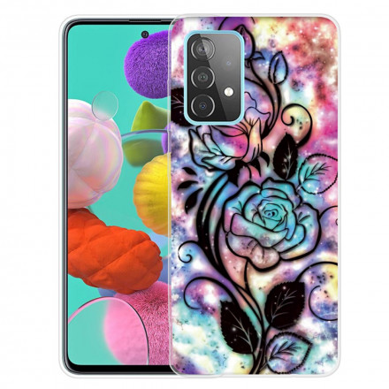 Samsung Galaxy A32 5G Graphic Flower Case