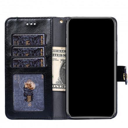 Samsung Galaxy A42 5G plånboksfodral med dragkedja