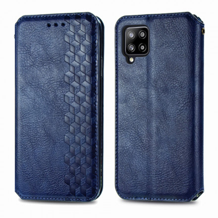 Flip Cover Samsung Galaxy A42 5G Lädereffekt Diamond Texture