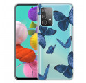 Samsung Galaxy A52 5G fodral Wild Butterflies