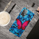 Samsung Galaxy A32 5G Flexibelt fodral för fjärilar