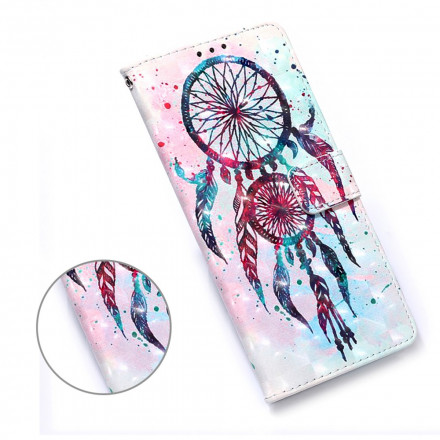 Samsung Galaxy A32 5G fodral för vattenfärg Dreamcatcher