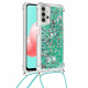 Samsung Galaxy A32 5G Glitter Skalmed nyckelband