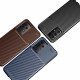 Samsung Galaxy A52 5G Soft Skal Carbon Fiber Texture