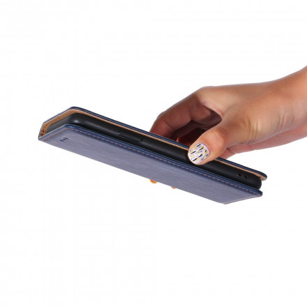 Flip Cover Samsung Galaxy A32 5G Lädereffekt Monokrom Flip Cover Samsung Galaxy A32 5G Lädereffekt Monokrom