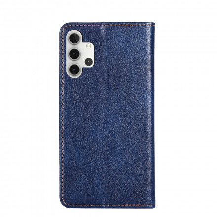 Flip Cover Samsung Galaxy A32 5G Lädereffekt Monokrom Flip Cover Samsung Galaxy A32 5G Lädereffekt Monokrom