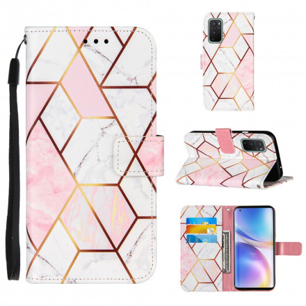 OnePlus 9 Geometrisk marmor Rem Case