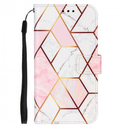 OnePlus 9 Geometrisk marmor Rem Case