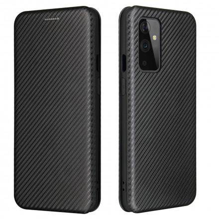 Flip Cover OnePlus 9 Silikon Carbon