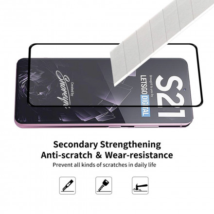 Samsung Galaxy S21 Ultra 5G-fodral och härdat glas ENKAY