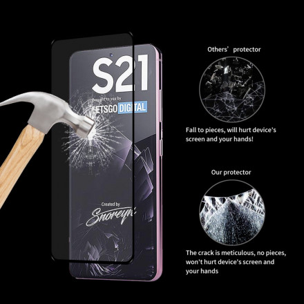 Samsung Galaxy S21 Ultra 5G-fodral och härdat glas ENKAY