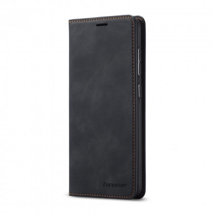 Flip Cover Samsung Galaxy S21 Plus 5G Läder Effekt FORWENW