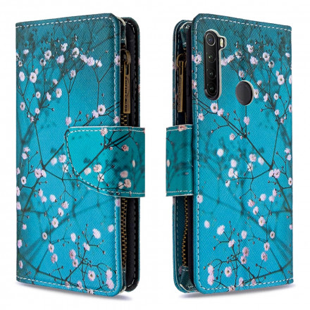 Xiaomi Redmi Note 8T Zipper Pocket Tree med dragkedja Xiaomi Redmi Note 8T Zipper Pocket Tree med dragkedja