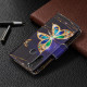 Xiaomi Redmi Note 8T Guld Butterfly Zipped Case