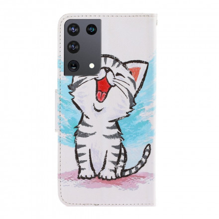 Samsung Galaxy S21 Ultra 5G Kitten Color Rem Case